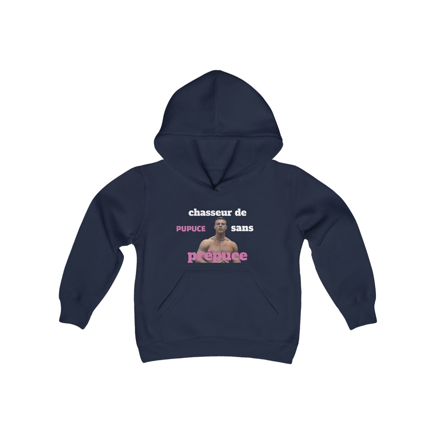 Sweat " Chasseur de Pupuce sans prépuce " Com'd Beaufs - UNISEX
