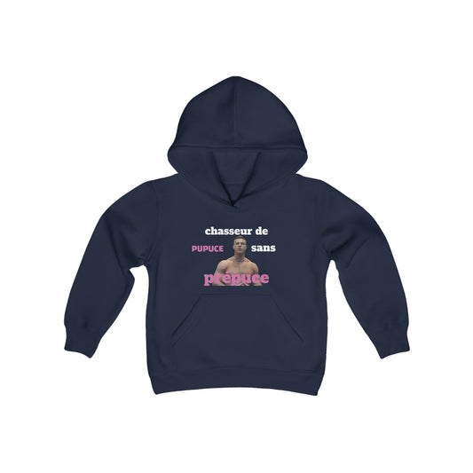 Sweat " Chasseur de Pupuce sans prépuce " Com'd Beaufs - UNISEX