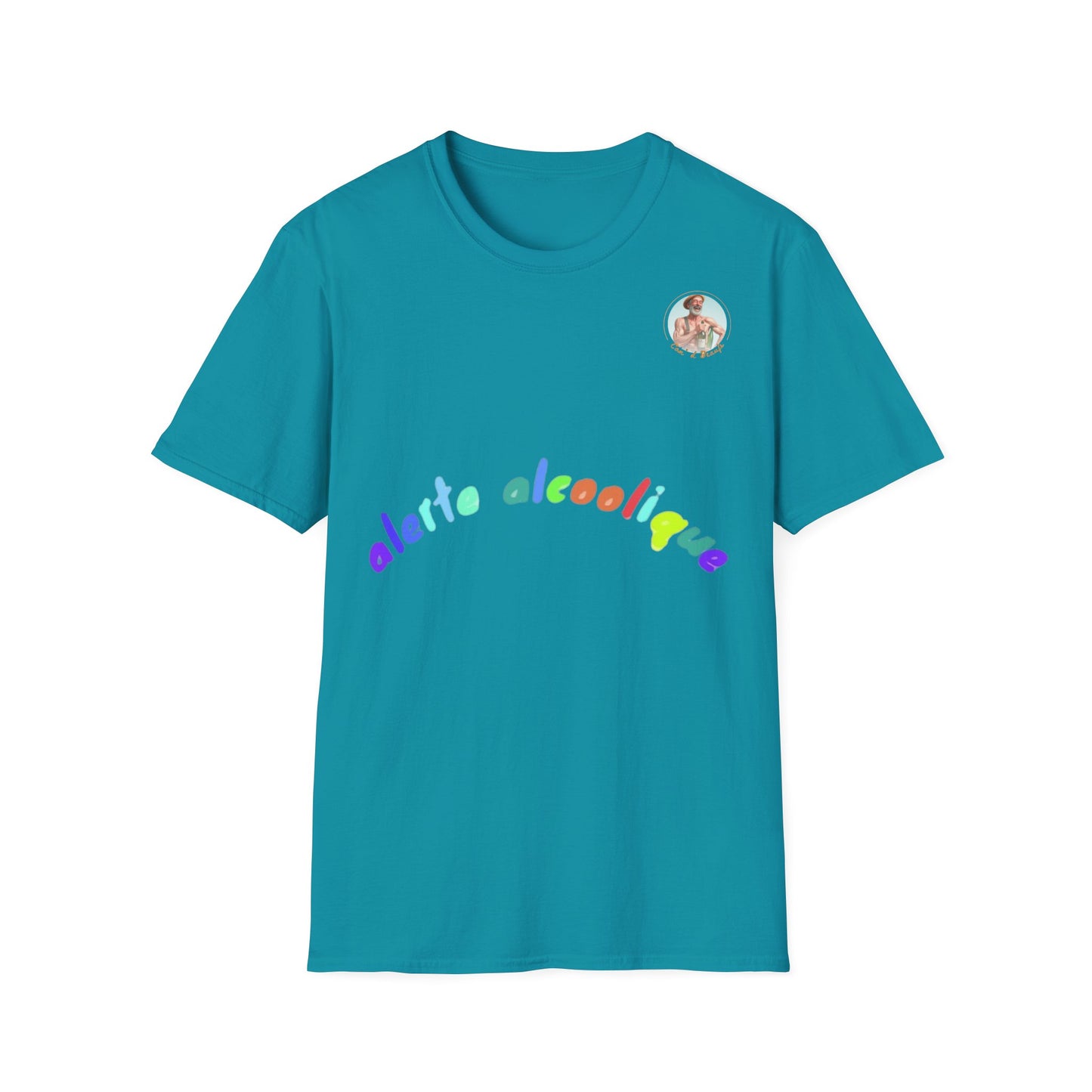 T-Shirt " Alerte Alcoolique " Com'd Beaufs - UNISEX