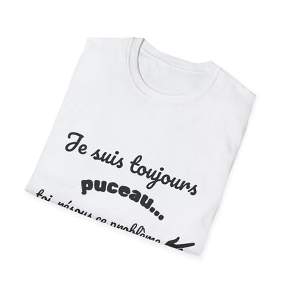 T-shirt "encore puceau" Com'd Beaufs - UNISEX