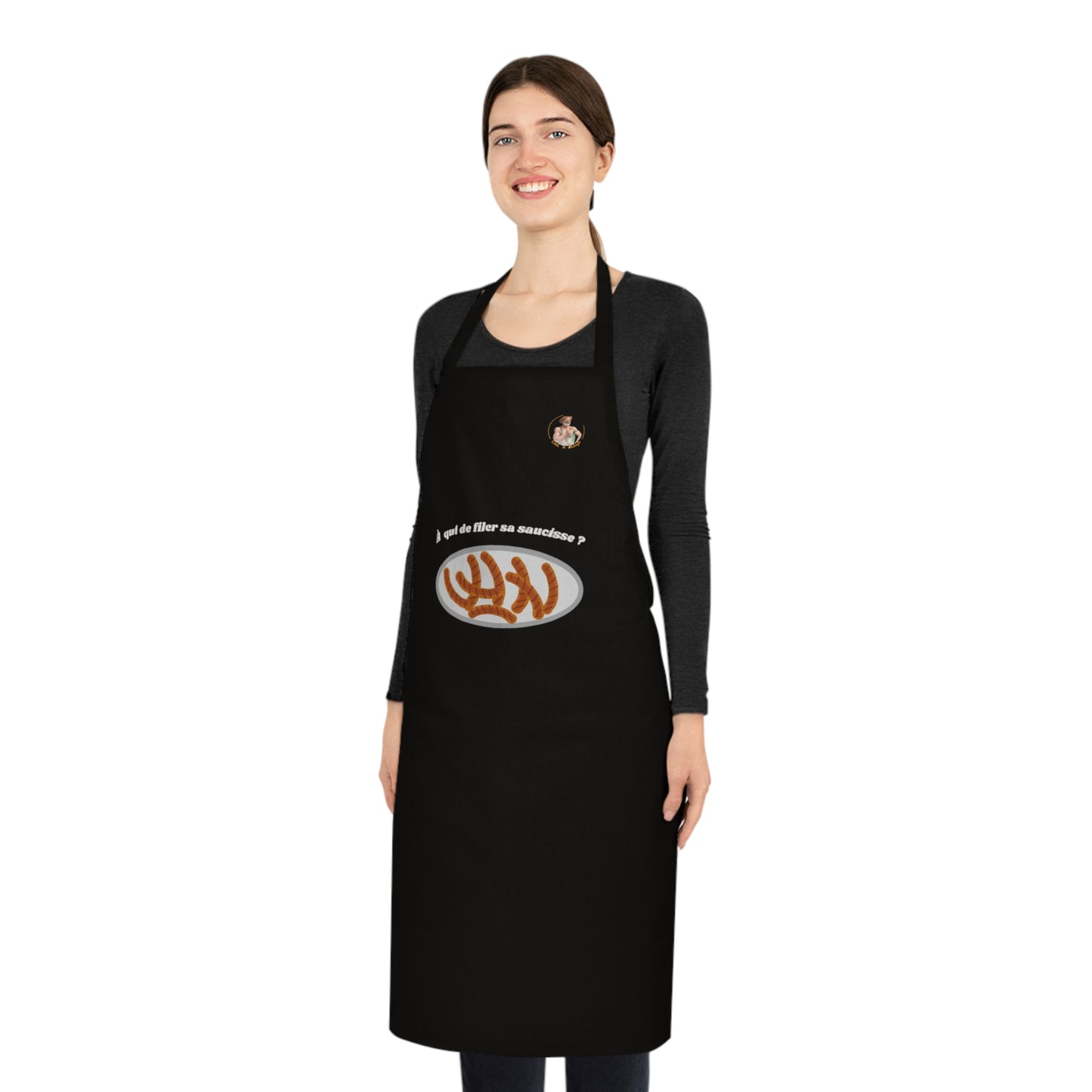 tablier  "À qui de filer sa saucisse ?" Comdbeaufs - UNISEX