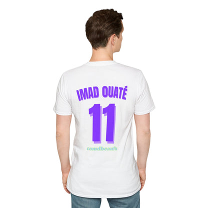 T-shirt type maillot " Imad Ouaté " Com'd Beaufs - UNISEX