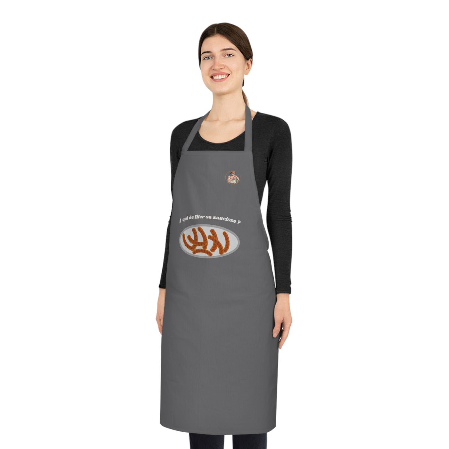 tablier  "À qui de filer sa saucisse ?" Comdbeaufs - UNISEX