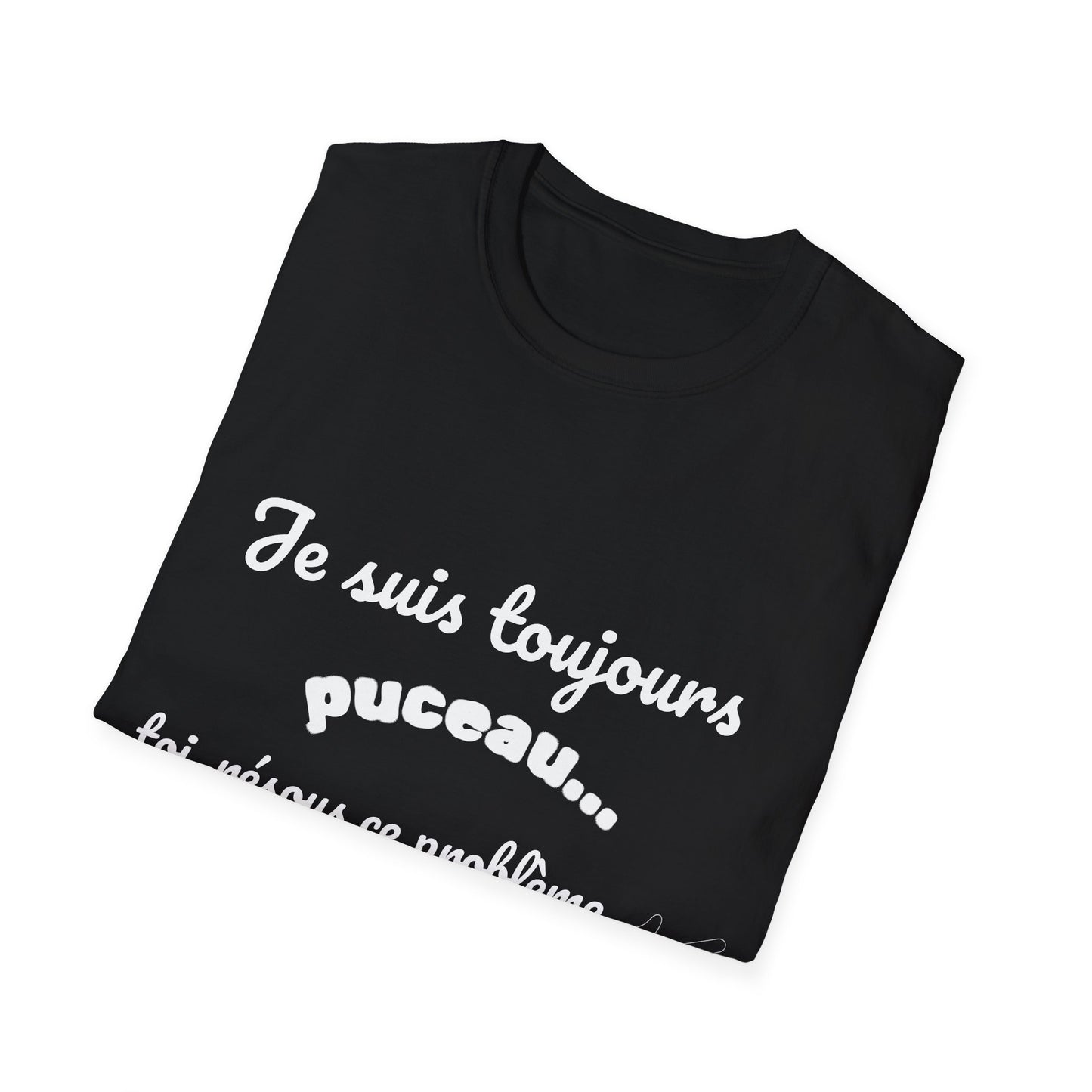 T-shirt "encore puceau" Com'd Beaufs - UNISEX