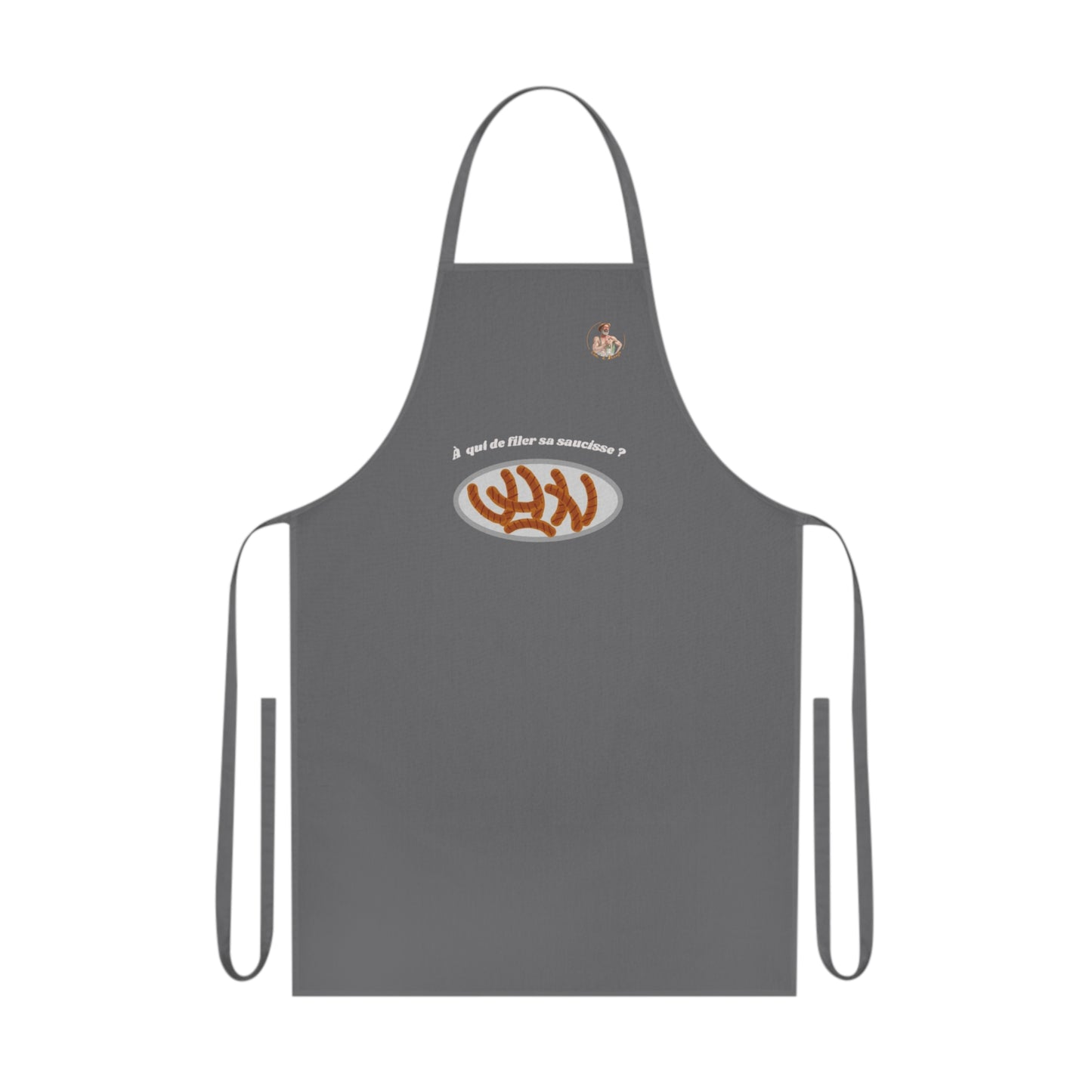 tablier  "À qui de filer sa saucisse ?" Comdbeaufs - UNISEX