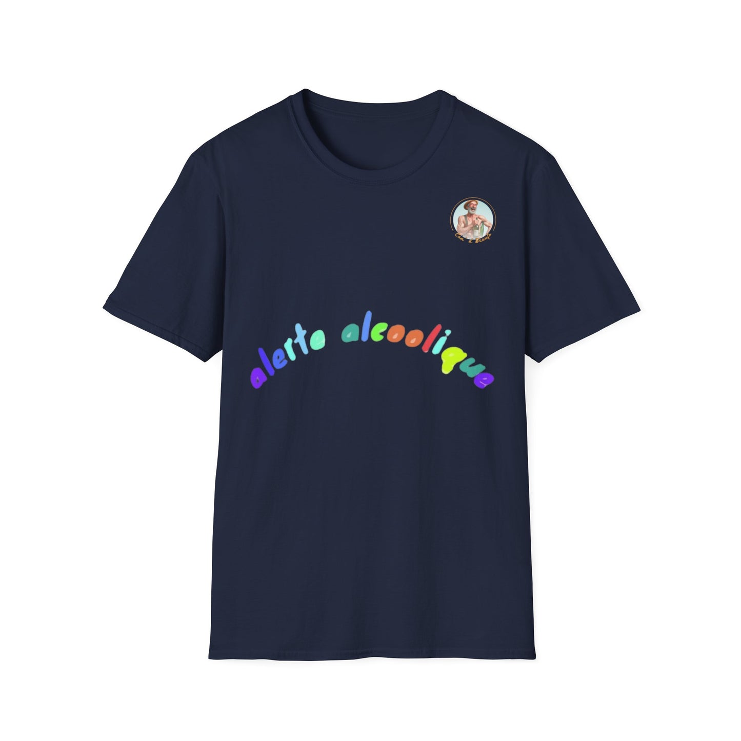T-Shirt " Alerte Alcoolique " Com'd Beaufs - UNISEX