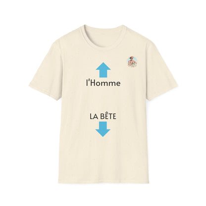 T-Shirt L'Homme - LA BÊTE Com'd Beaufs - UNISEX