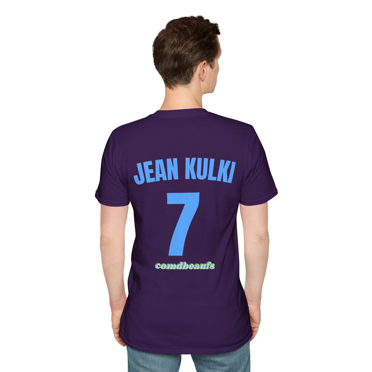 T-shirt type maillot " Jean Kulki " Com'd Beaufs - UNISEX