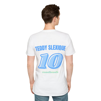 T-shirt type maillot " Teddy Slexique" Com'd Beaufs - UNISEX