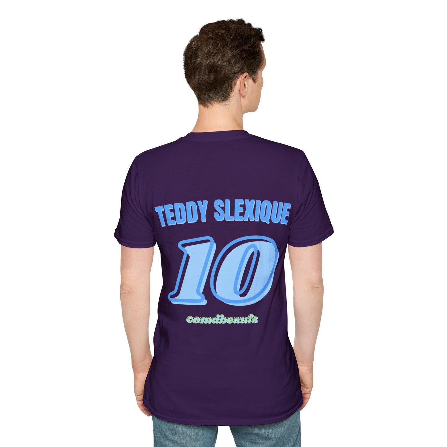 T-shirt type maillot " Teddy Slexique" Com'd Beaufs - UNISEX