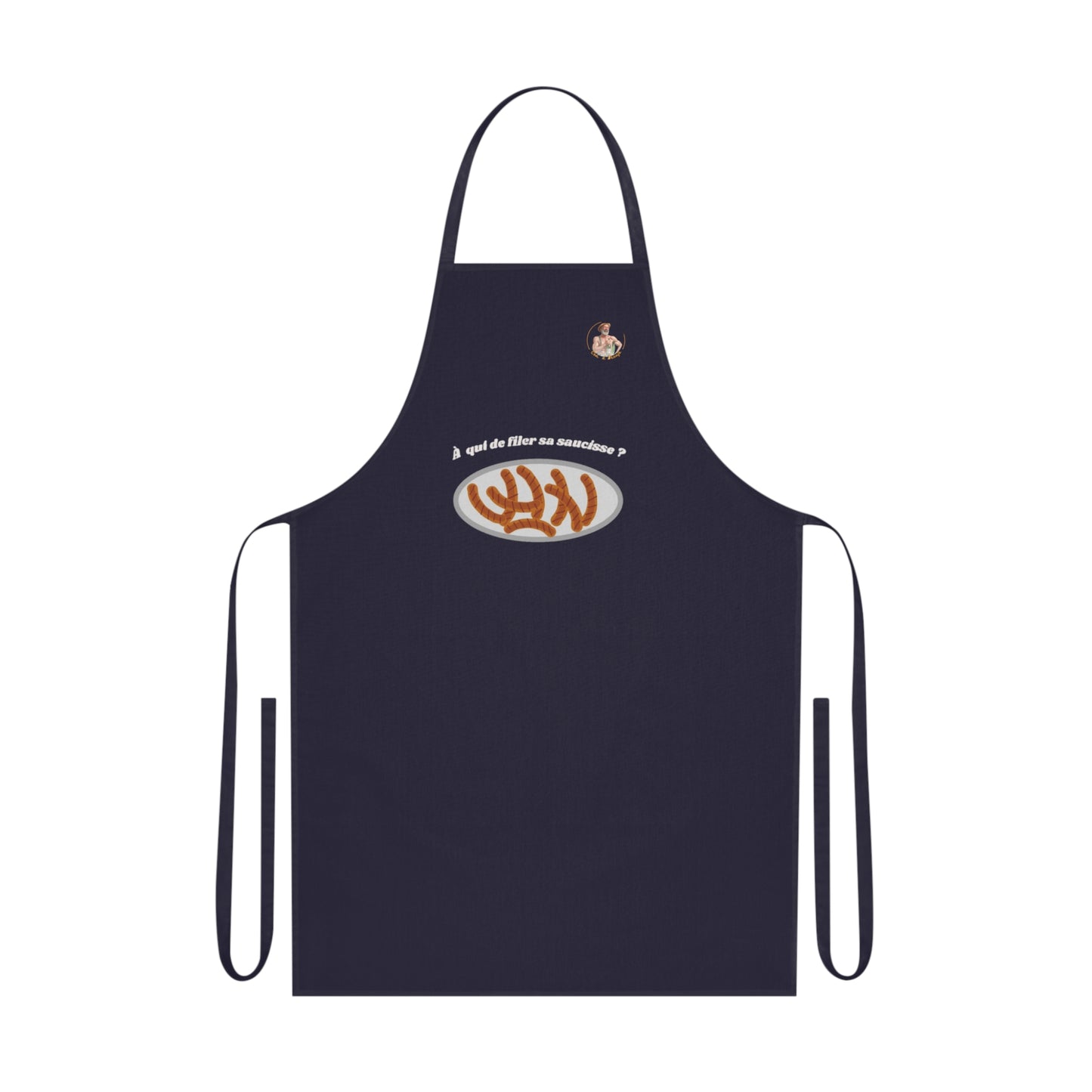 tablier  "À qui de filer sa saucisse ?" Comdbeaufs - UNISEX