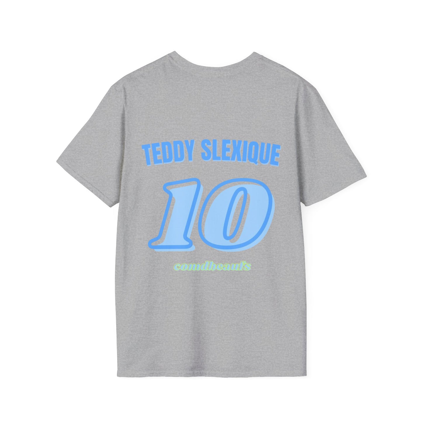 T-shirt type maillot " Teddy Slexique" Com'd Beaufs - UNISEX