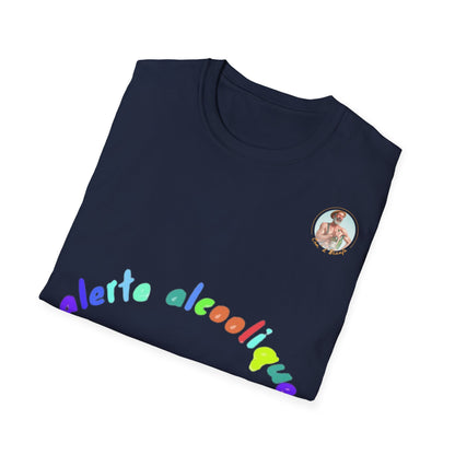 T-Shirt " Alerte Alcoolique " Com'd Beaufs - UNISEX