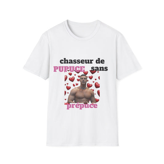 T-Shirt "Chasseur Pupuce sans prépuce " Com'd Beaufs - UNISEX