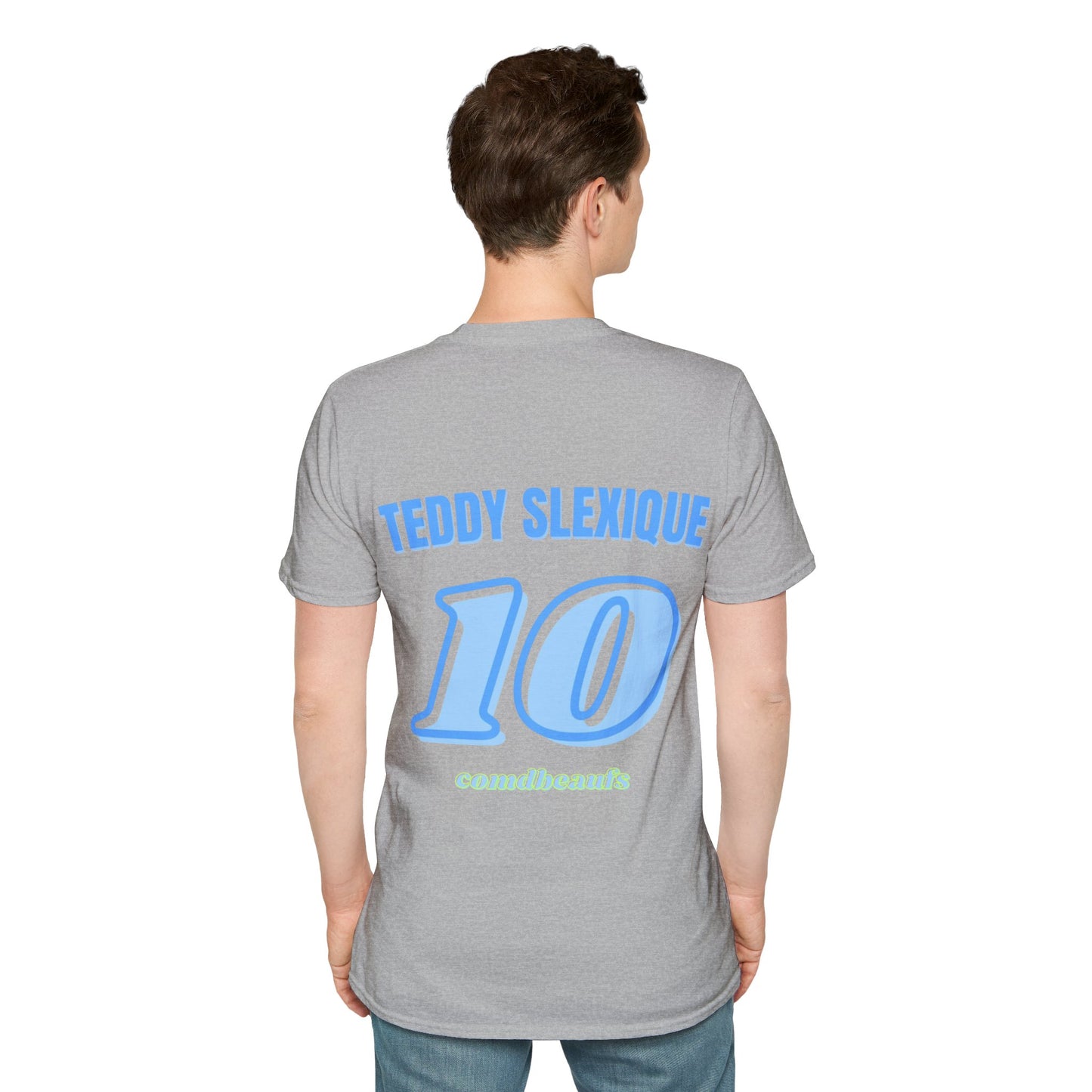 T-shirt type maillot " Teddy Slexique" Com'd Beaufs - UNISEX
