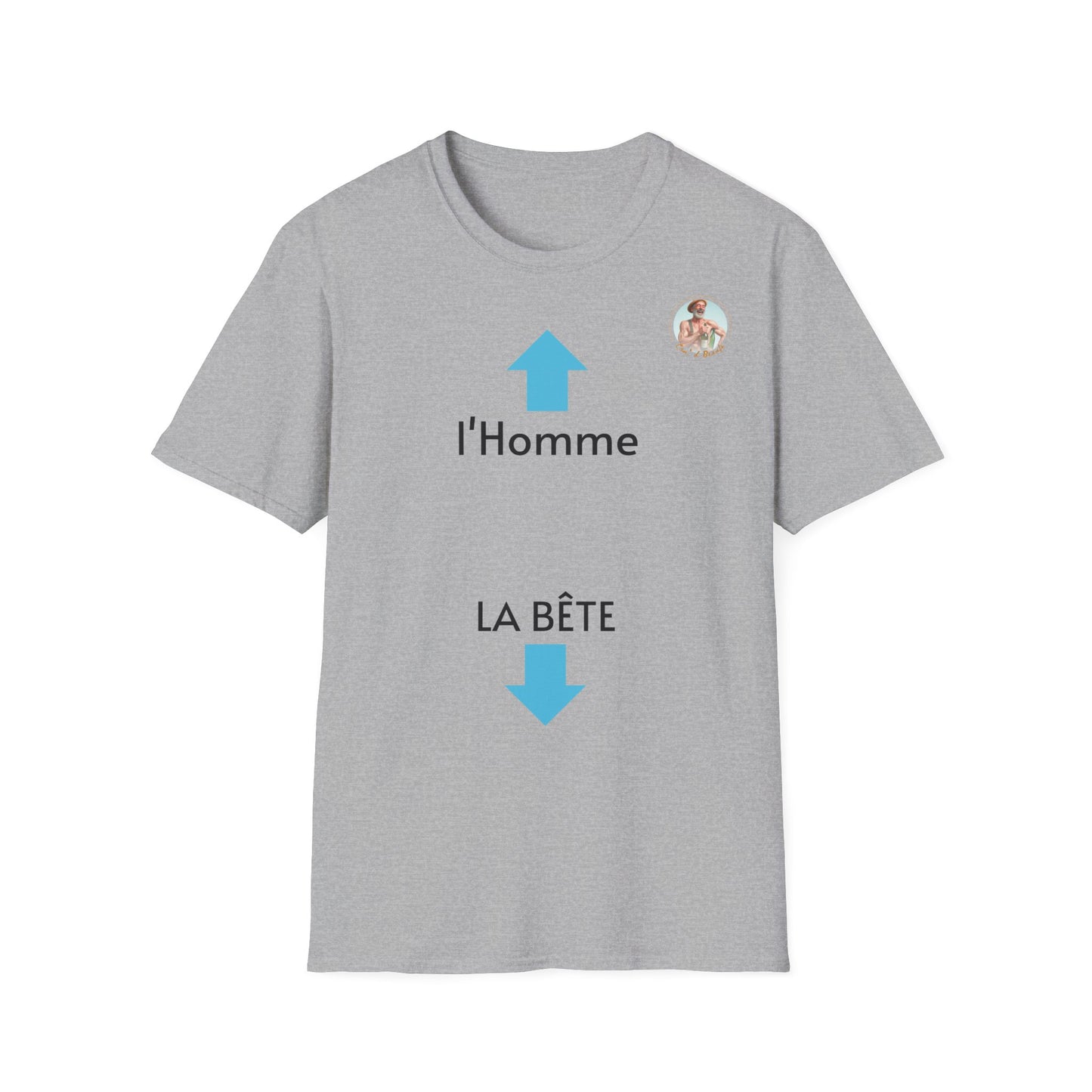 T-Shirt L'Homme - LA BÊTE Com'd Beaufs - UNISEX