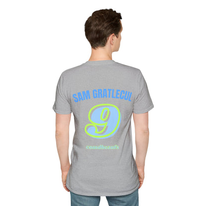 T-shirt type maillot " Sam Gratlecul " Com'd Beaufs - UNISEX