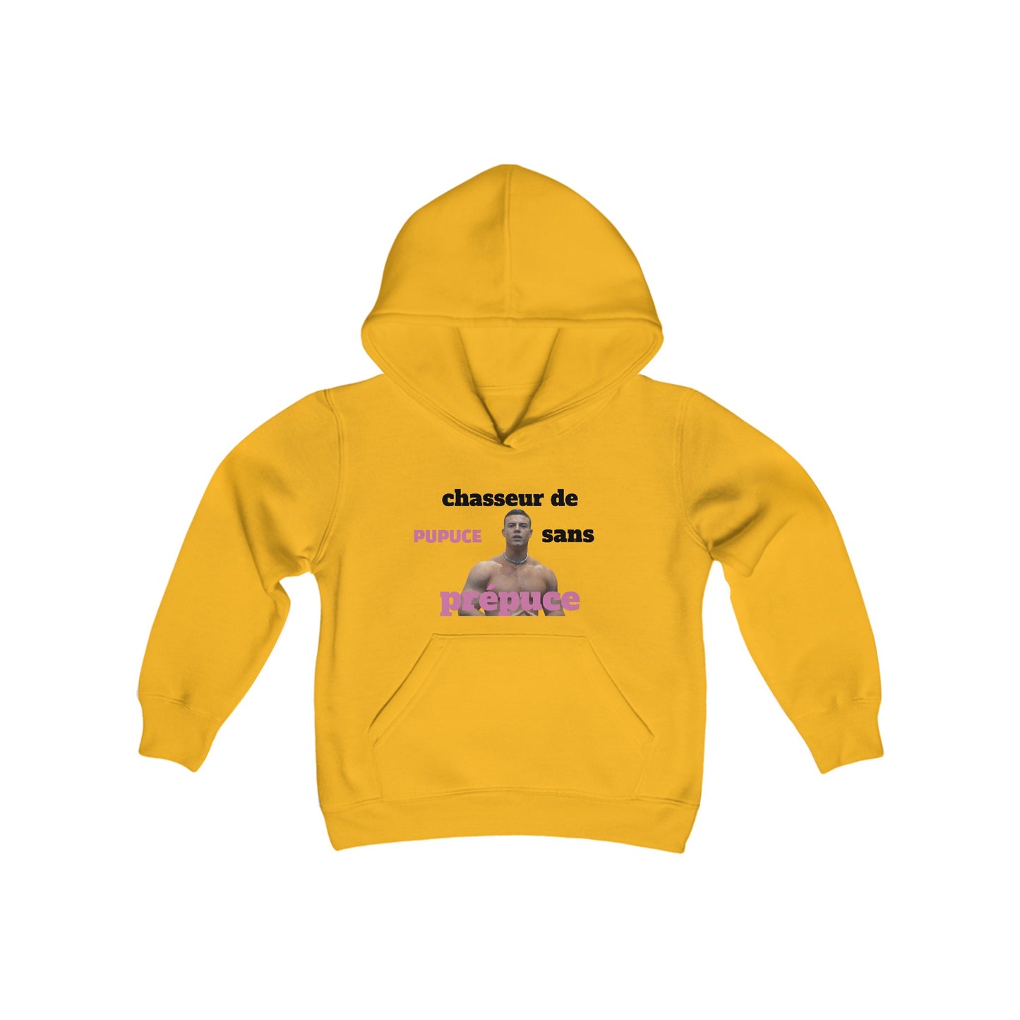 Sweat " Chasseur de Pupuce sans prépuce " Com'd Beaufs - UNISEX