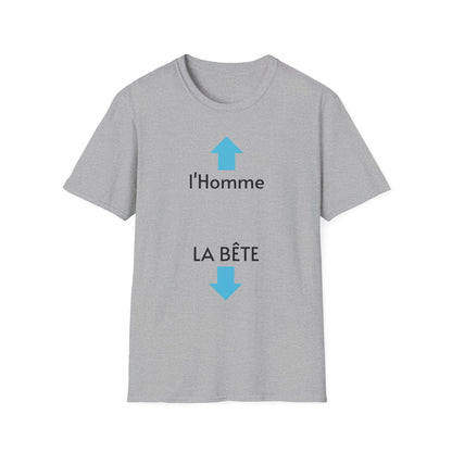 T-Shirt L'Homme - LA BÊTE Com'd Beaufs - UNISEX